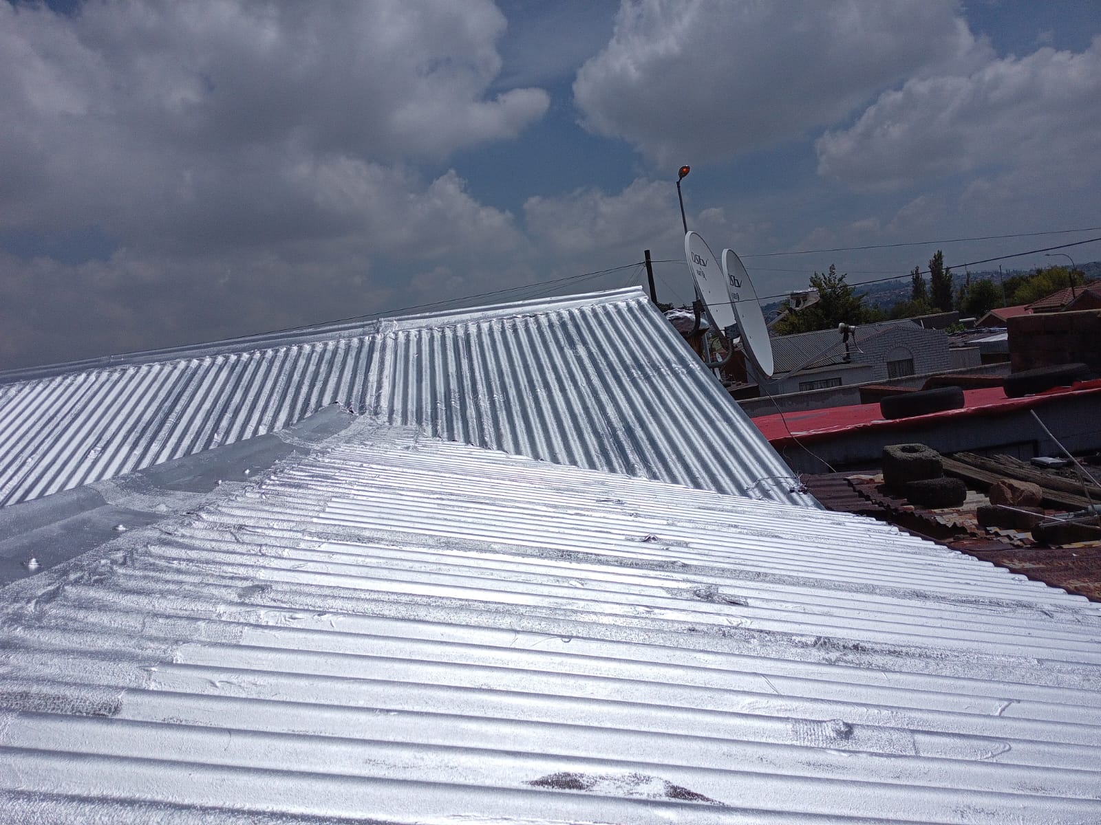Exterior house painting with premium weather-resistant coating